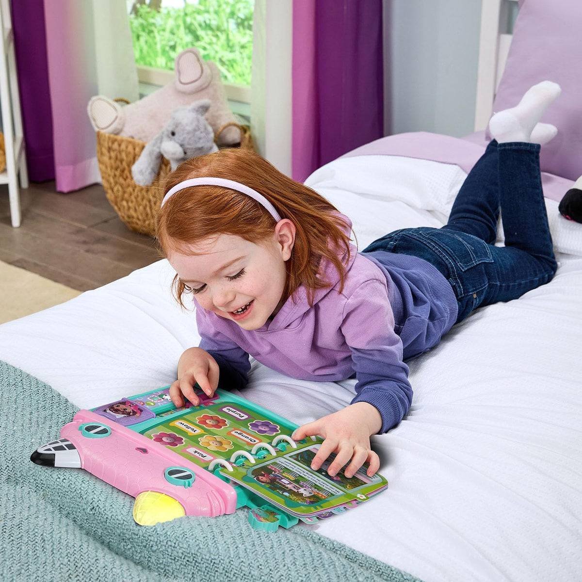 VTech Libro de Descubrimiento del Gato-Ascensor de la Casa de Muñecas de Gabby