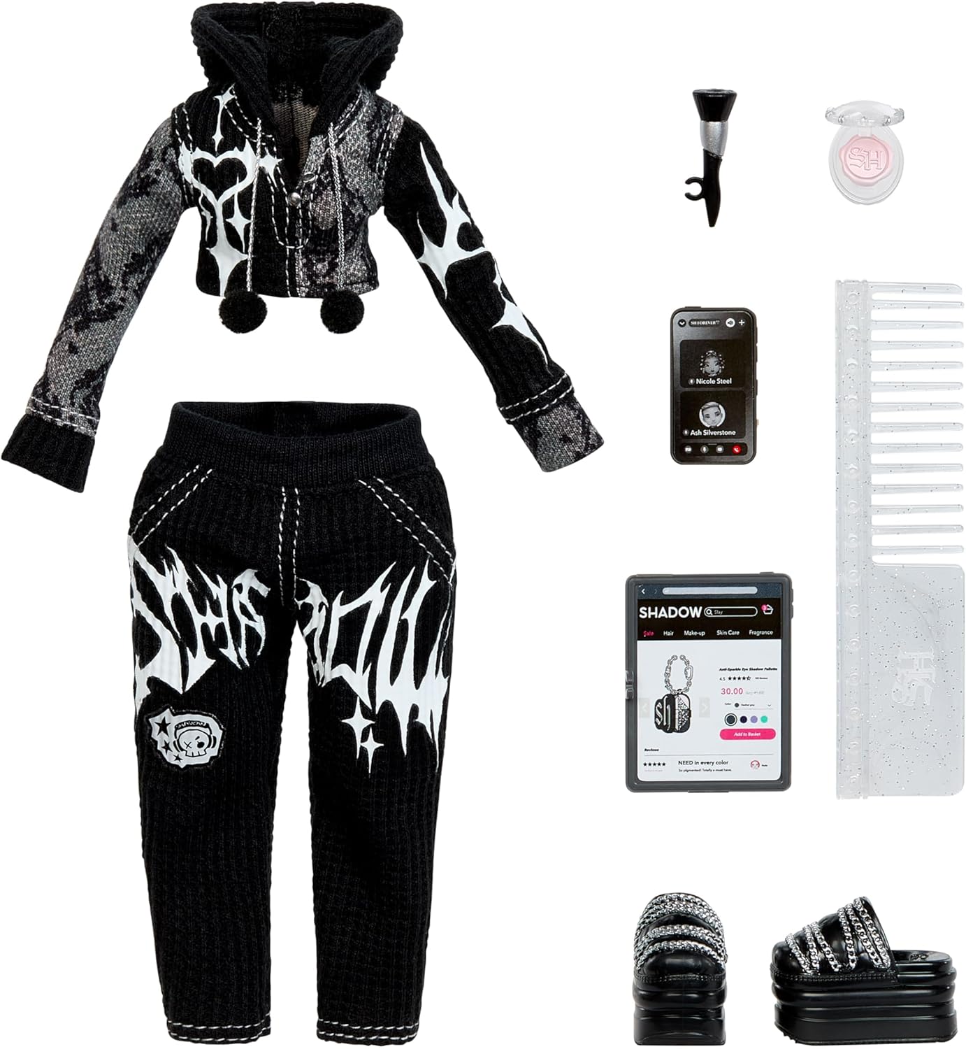 Rainbow High Shadow High Girl Night Heather Grayson -