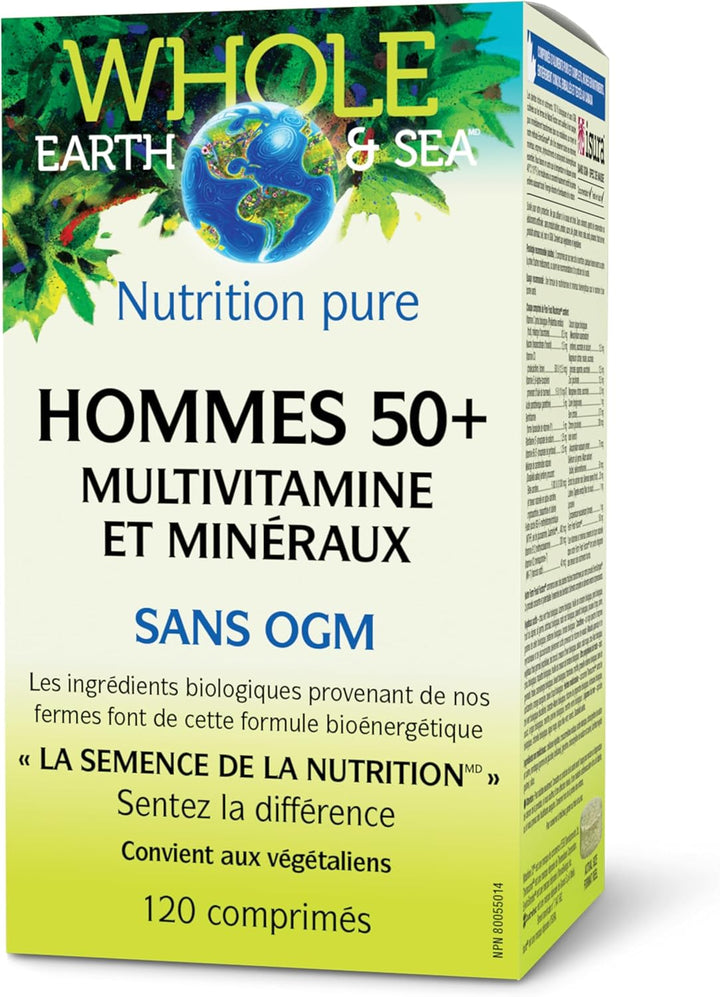 Natural Factors Whole Earth &amp; Sea - Multivitamínico y mineral p...