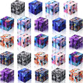 Sumind 24 piezas Infinity Cube Juguete Antiestrés Paquete Mini Bloques Gadget Starry