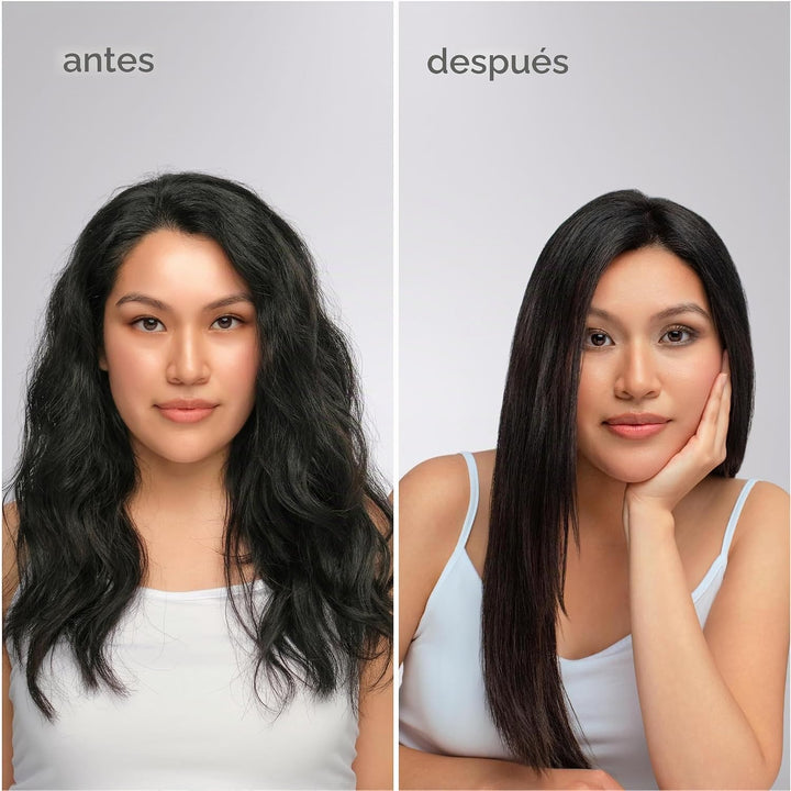 MINT MIRA - Plancha de titanio para alisar el cabello y rizador de...