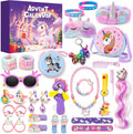 Calendario de Adviento 2026, joyería de unicornio para niñas, sorpresas de 24 días con pulsera de unicornio, collar, accesorios para el cabello, regalos de cuenta regresiva de Navidad, rellenos de