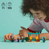 Paquete de LEGO Minecraft La Patrulla del Desierto Illager + La Bat...