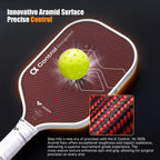 Paletas Pickleball Kevlar 0.630 in Moldeado por Inyección Alargado USAPA