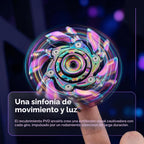 Stress Relief metal Fidget Spinner para Adults, EDC Fidget Spinner con Open Armor Design & Smooth Spin. Cool Fidget Toy para Teens & Adults(Dazzling Colors)