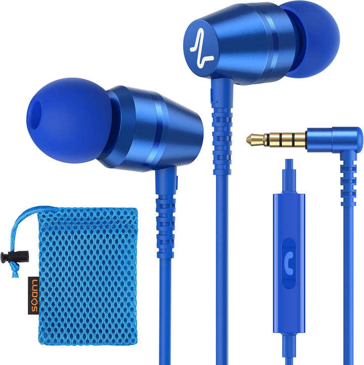 LUDOS OMNITONE Auriculares con cable in-Ear, 5 años de garantía, au...
