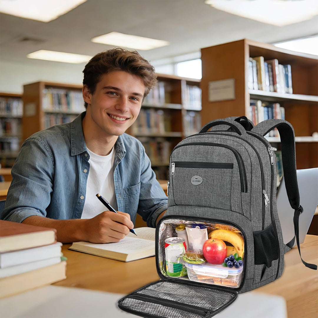 MATEIN Mochila de trabajo para hombres, mochila grande antirrobo co...