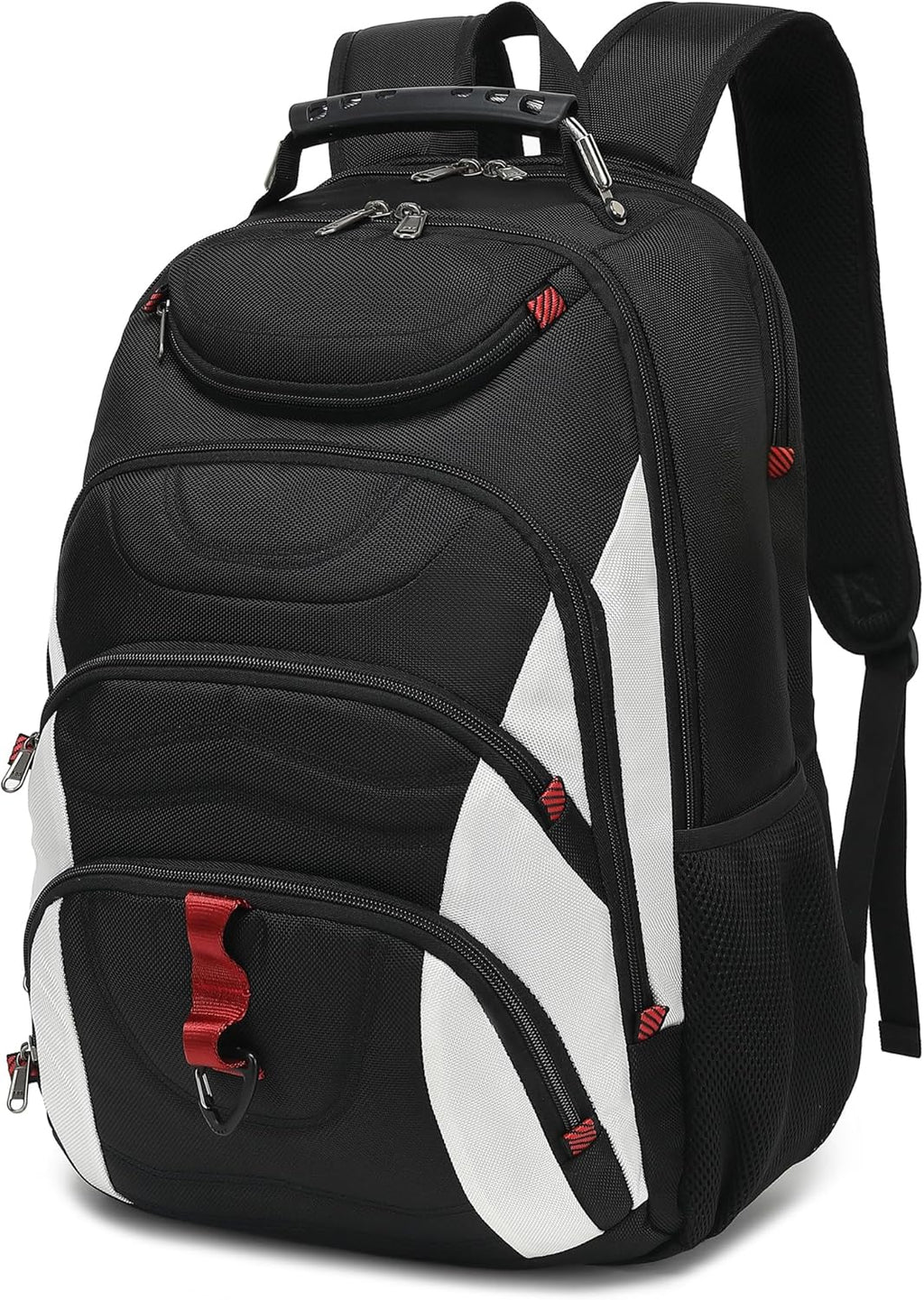 Mochila para laptop Boavan para hombre (Negro, 15.6 pulgadas), Negr...