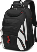 Mochila para laptop Boavan para hombre (Negro, 15.6 pulgadas), Negr...