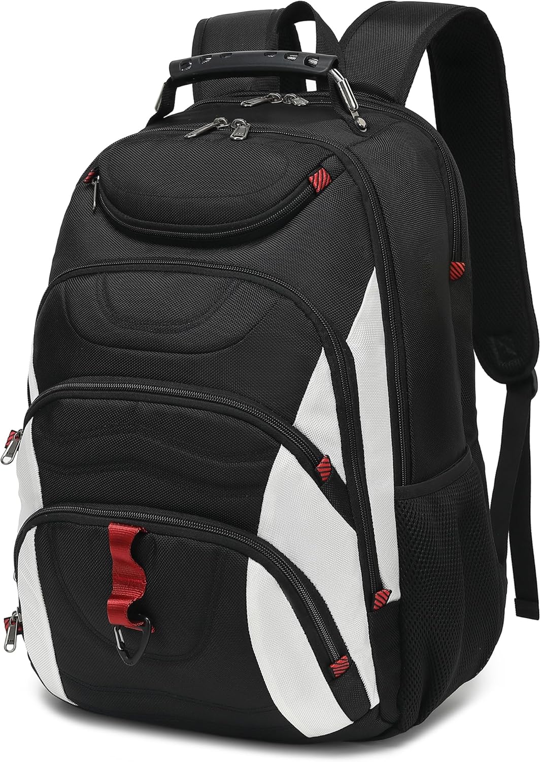 Mochila para laptop Boavan para hombre (Negro, 15.6 pulgadas), Negr...