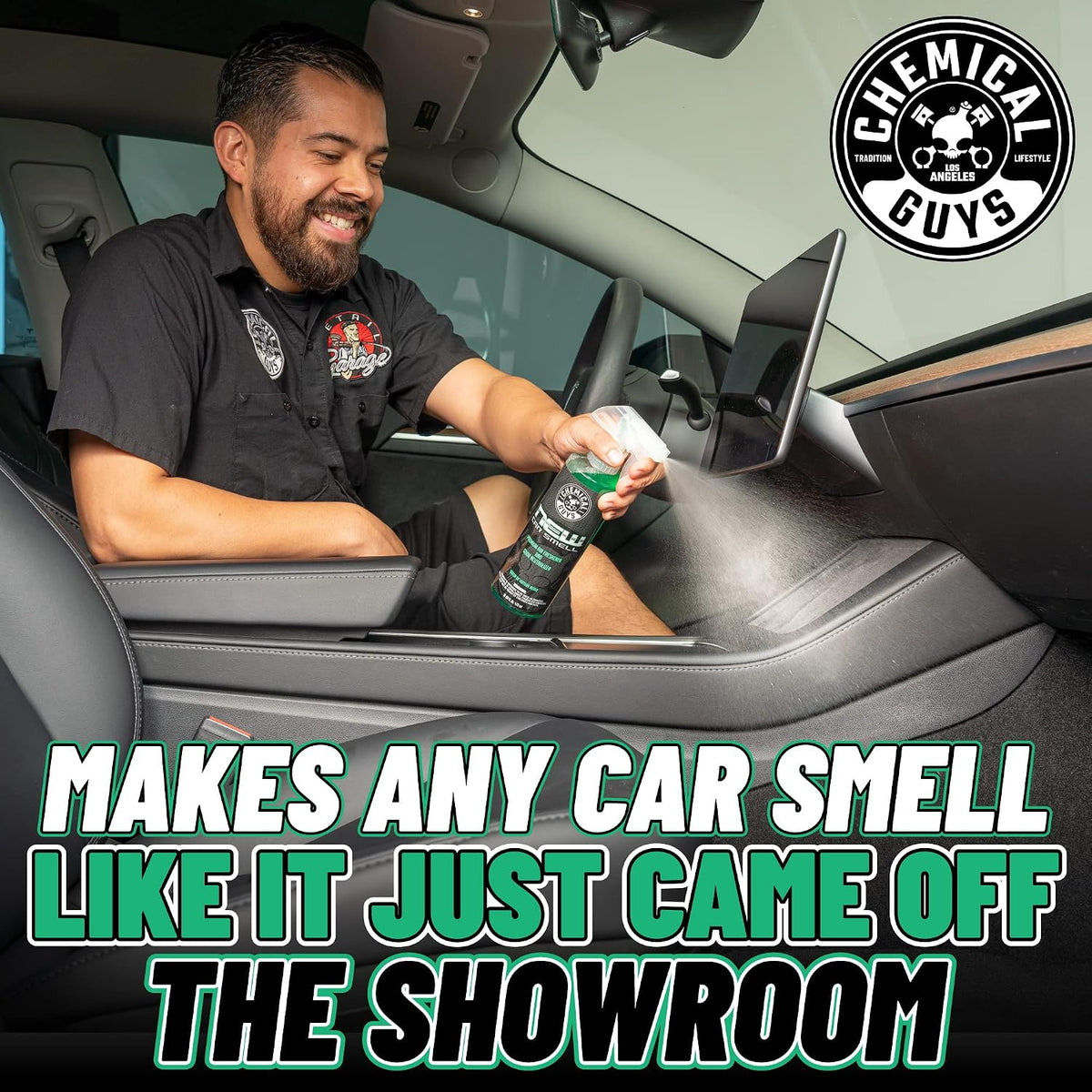 Chemical Guys, nuevo ambientador de olor de coche y espray neutralizador de