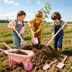 Juego de jardinería para niños con carretilla regalos de