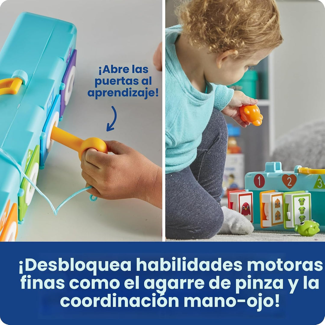Learning Resources Lock &amp; Key Clubhouse, juegos de conteo y mot...