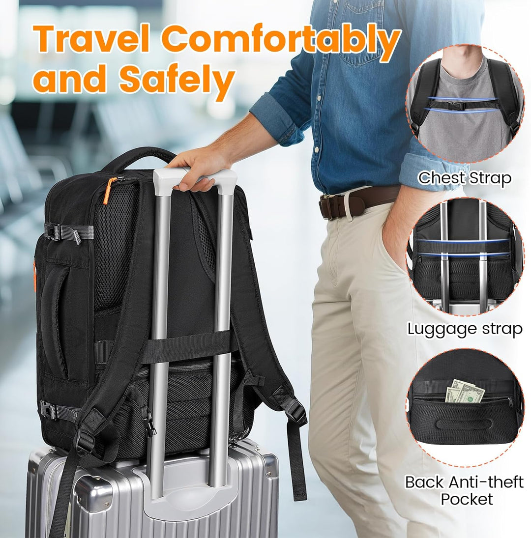 MATEIN Mochila para artículos personales con organizador técnico, N...