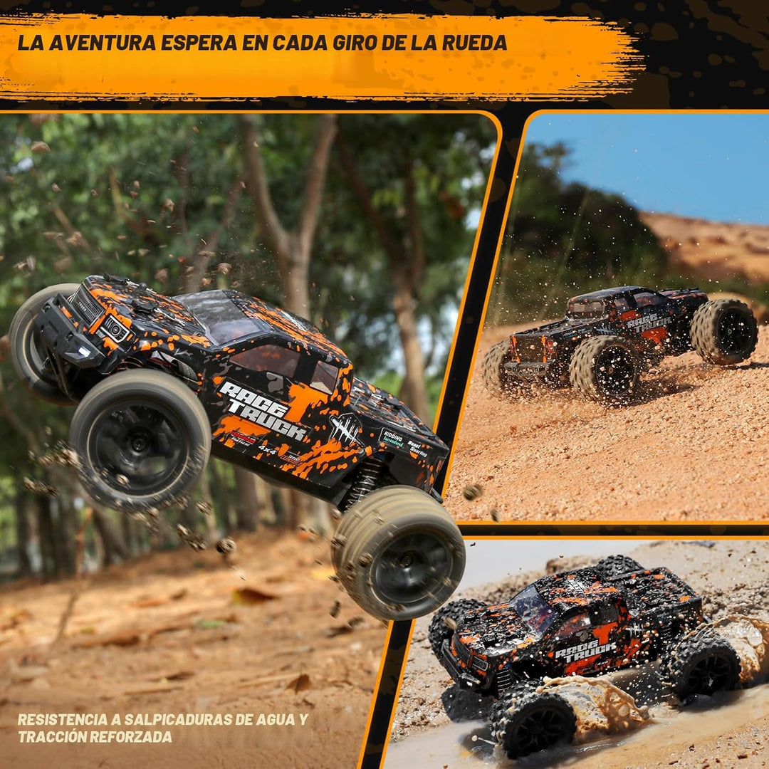 HAIBOXING Camión monstruo RC a escala 1:18 18859 36km\/h de velocid...