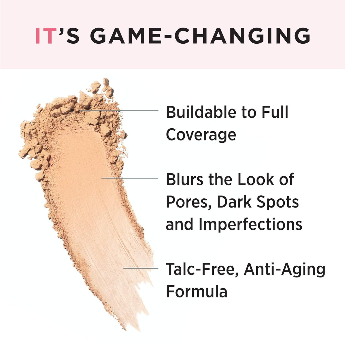 IT Cosmetics CC+ Airbrush Perfecting Powder Foundation - Base de ma...