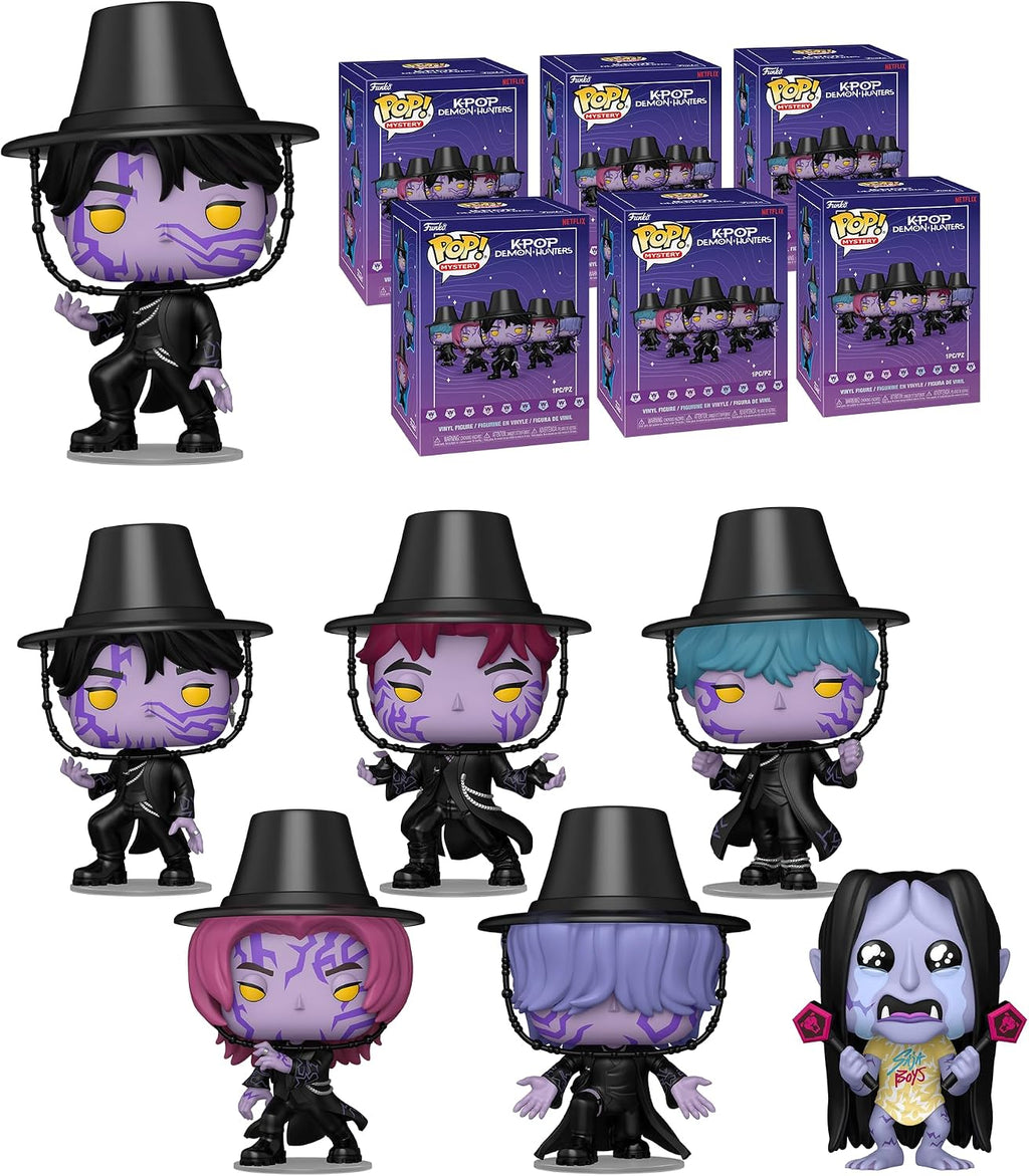 Funko Pop! Mystery: Kpop Demon Hunters - Figura de vinilo Saja Boys Blind