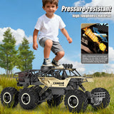 Jiakora Camión monstruo a control remoto, autos RC Rock Crawler RC...