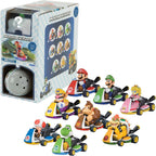 TOMY Mario Kart Pull Back Racers - Blind Box Mario Toys - 10 Count