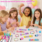 Marlrin 18 Pack Bracelet Wands con Stamps, 3-en-1 Bracelet Making Kit