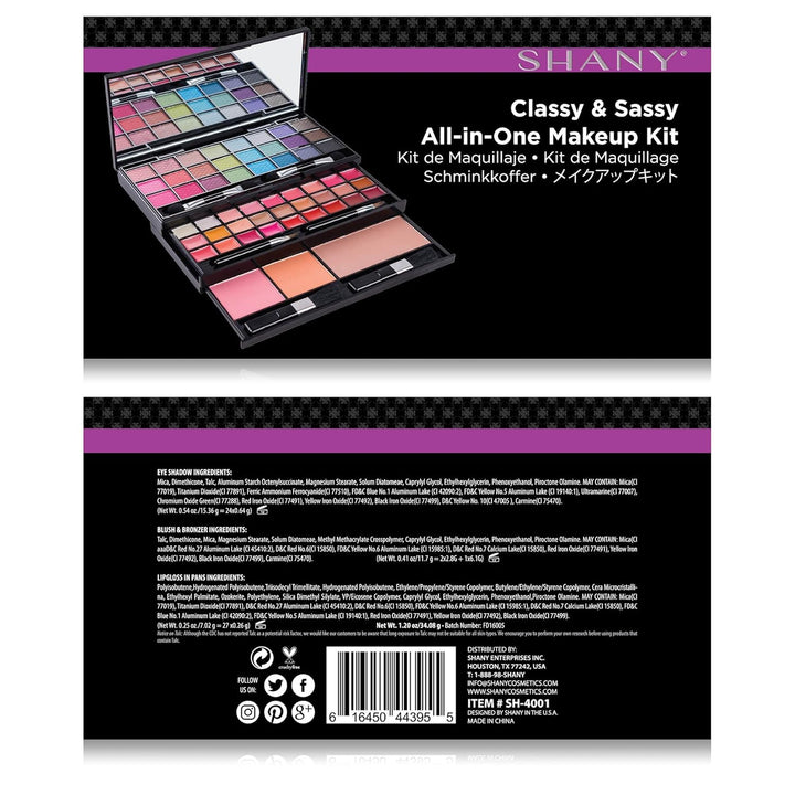 Shany Classy &amp; Sassy All-in-One Kit con Espejo, Aplicadores de...
