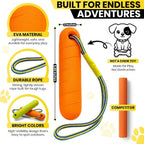 Juguetes acuáticos flotantes para perros, paquete de 2, palo de
