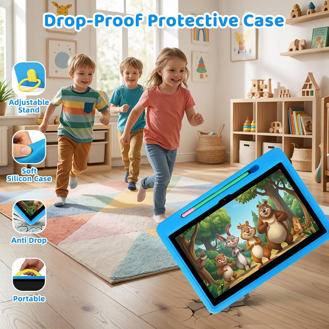 Tablet Android 16 para niños mejorada 2026, tableta de 10 pulgadas...