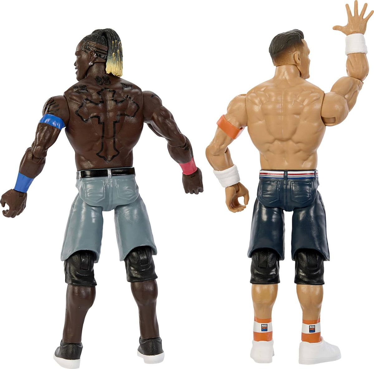 Mattel WWE Main Event Showdown Figuras de acción 2 unidades con accesorio