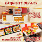Rolife Juego de juguetes de construcción de casas de plástico en miniatura con LED, adecuado para mini figuras, juguetes de construcción, kit de diorama, regalos para adolescentes y adultos
