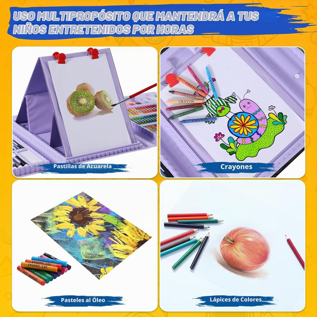 All en One Art Supplies Include Drawing Kit, Origami & Paper-Cutting Crafts