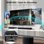 Cable HDMI de 6 pies, paquete de 10, blindado 4K HDMI 2.0 cable CL3