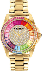 Reloj para Mujer Coach Greyson - Esfera 3H con Brazalete Signature C Link y Bisel de Cristal - Resistente al Agua 3 ATM/30 Metros - Reloj de Moda Premium para Estilo Diario - 36mm
