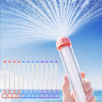 Paquete de 12 pistolas de agua de fuegos artificiales, divertido rociador de agua de fuegos artificiales para niños, adolescentes y adultos, piscina de verano, playa, juego acuático