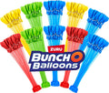 Original Bunch O Balloons Multi-Coloridos 330+ Globos de Agua de Llenado Rápido y Autoadhesivos (Paquete Exclusivo de Amazon de 10) de ZURU, Globos de Agua para Toda la Familia, Niños, Adolescentes