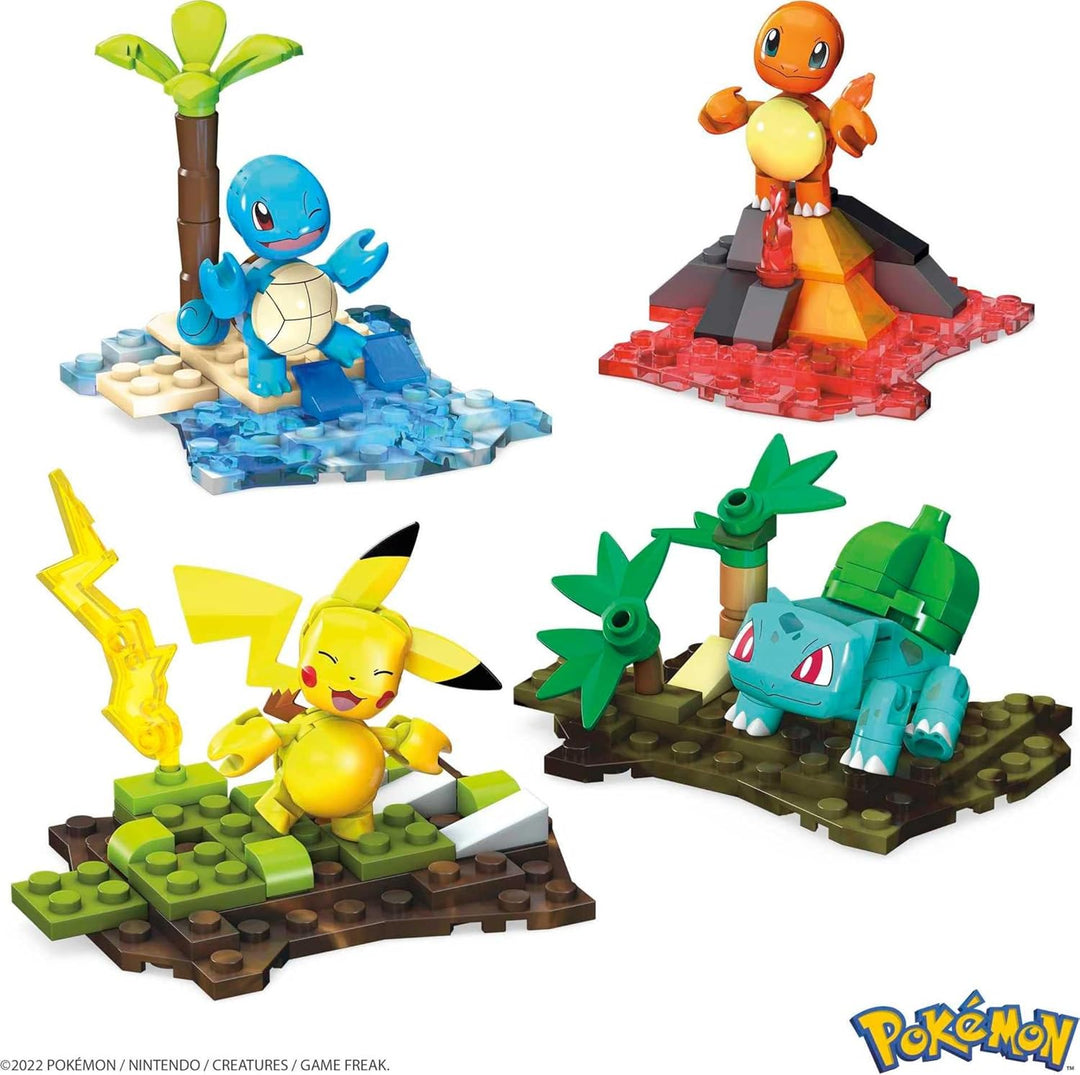 MEGA Pokémon - Juego de juguetes de construcción Kanto