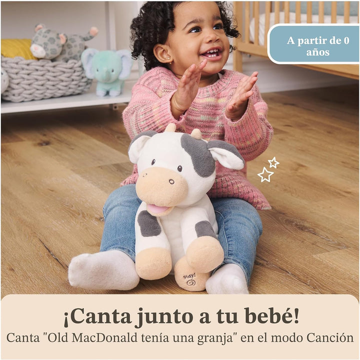 Baby GUND Buttermilk the Cow Peluche Animado, Juguete Sensorial de...