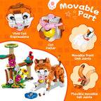 Juego de construcción de animales 3 en 1 para niños mayores de