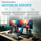 WD19 Dell Dock Station USB C - Estación de acoplamiento de monitor dual con 130 W, cable HDMI, doble DisplayPort y paño de limpieza de microfibra - Estación de acoplamiento para laptop (renovada)