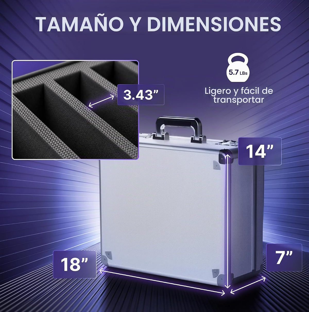 VALUN 160+ Caja de almacenamiento de tarjetas de grado premium - Estuche de
