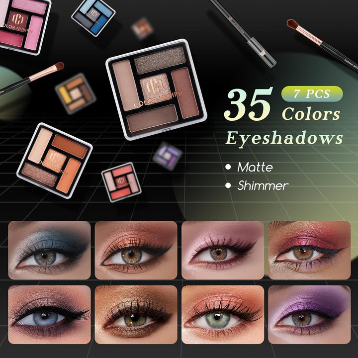 Color Nymph Kit de Maquillaje Principiante para Adolescentes, Estuc...