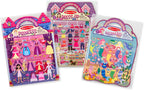 Melissa & Doug Princesa Puffy, juego de adhesivos, Combo de calcomanías infladas