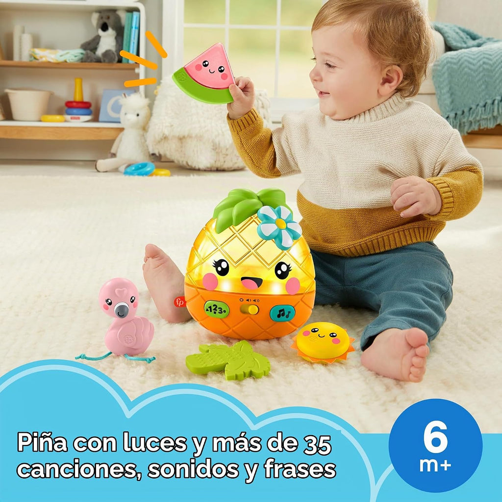 Fisher-Price Paradise Pals Magical Lights & Tunes Piña, juguete de