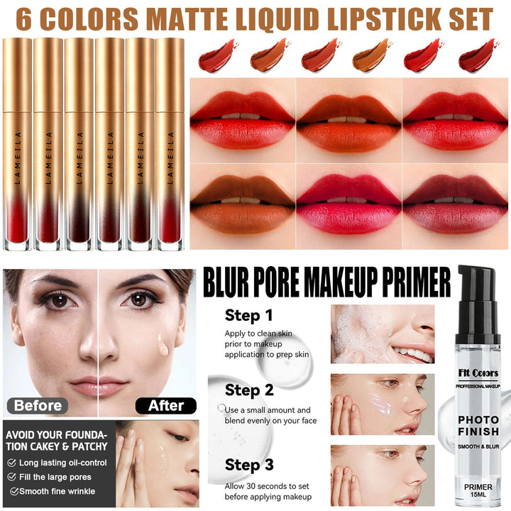Kit de Maquillaje Todo en Uno para Mujeres Kit Completo, Set de Reg...