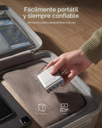 Anker 140W Max Bloque de Carga GaN de 4 Puertos, Pantalla Inteligente para Cargador de MacBook