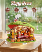 Rolife Kits de casa de hadas en miniatura del bosque de bricolaje, diseño