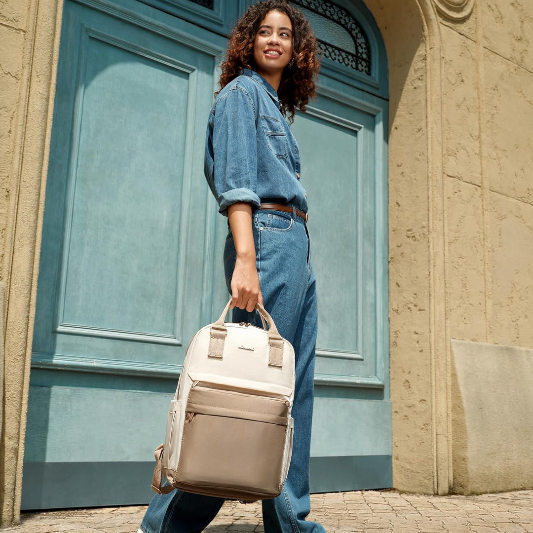 LOVEVOOK - Mochila para laptop de 15.6 pulgadas para mujer, bolsa d...