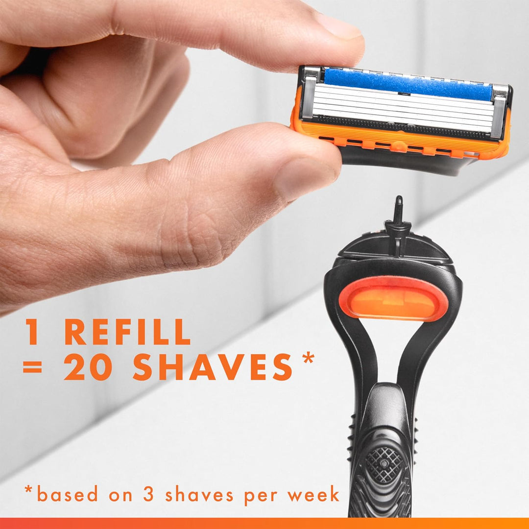 Gillette Fusion5 - Recambios de cuchilla de afeitar para hombre, 10...
