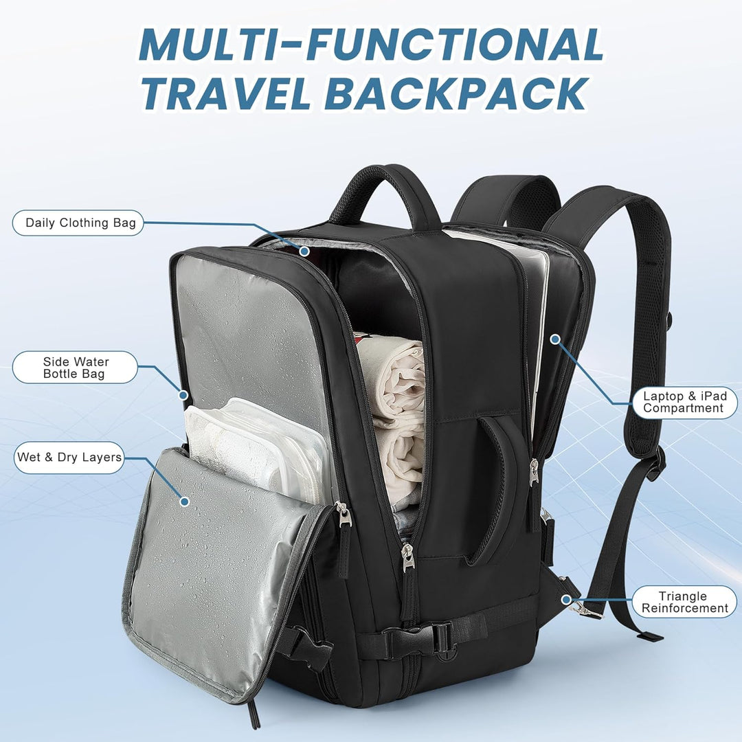 Mochila de viaje aprobada por aerolíneas Beraliy para llevar en cab...