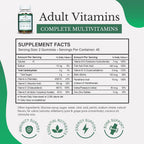 Salaam Nutritionals - Multivitaminas para adultos, Adult-Multi (3 pack)