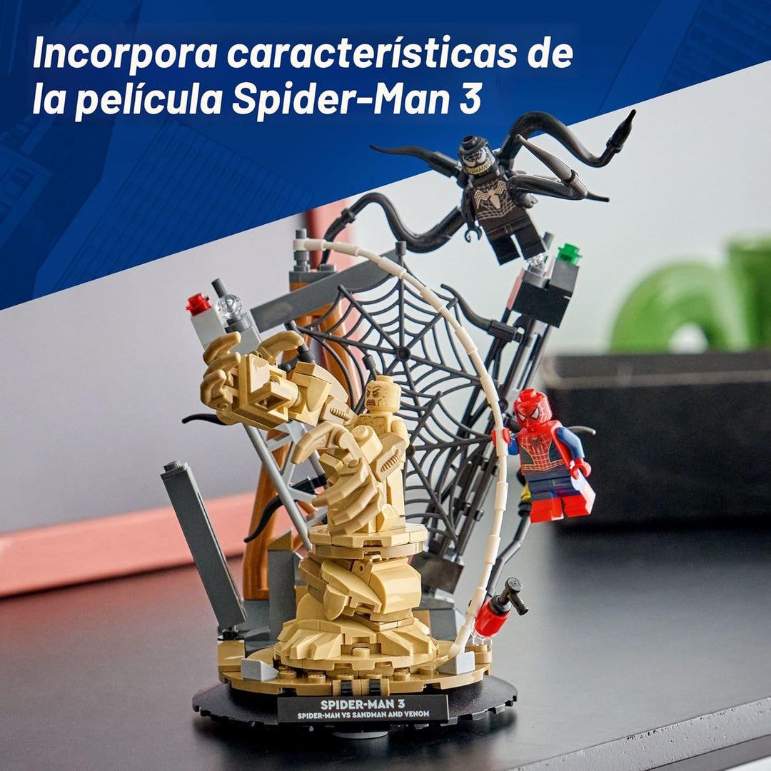 LEGO Marvel Epic Battle: Spider-Man vs. Sandman - Juguete de constr...